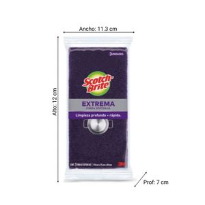 Esponja Scotch Brite Extrema x3