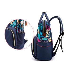Mochila Pañalera Color Azul