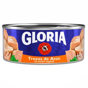 Trozos de Atún en Aceite Vegetal GLORIA Lata 140g