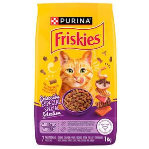 Alimento para Gatos FRISKIES Adulto Selección Especial Bolsa 1Kg