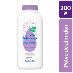 Talco para Bebé JOHNSON'S Antes de Dormir Frasco 200g