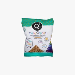 Snack para Bebé QFOODS Quinua y Camote Bolsa 25g