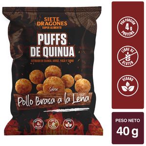 Puffs Pollo a la Brasa SIETE DRAGONES Bolsa 40g