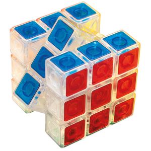 Cubo Mágico RUBIKS 3x3 Transparente