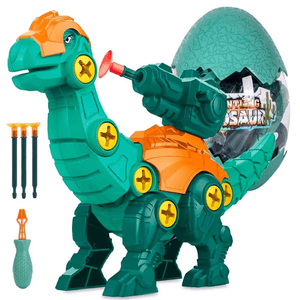 Huevo de Dinosaurio Armable Lanza Dardos Brachiosaurus DH3