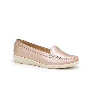 Zapatos Casuales de Cuero para Mujer PAR&SS KA23-21A Beige