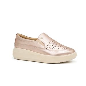 Zapatos Casuales de Cuero para Mujer PAR&SS KA23-OX011  Beige