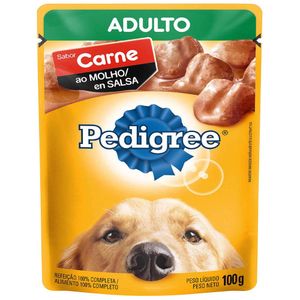 Alimento para Perro Adulto PEDIGREE Pouch de Carne Paquete 18un 100gr