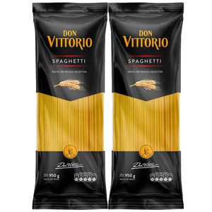 Pack Fideo Spaghetti DON VITTORIO 950g Bolsa 2un