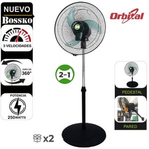 Ventilador Bossko BK-8223VO 2 en 1 De 16" 250W