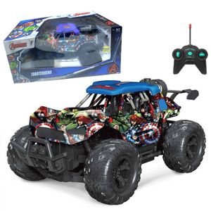 Carro Todo Terreno Los Vengadores Con Control Remoto