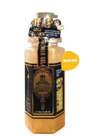 Colágeno de oro gel de ducha Wokali