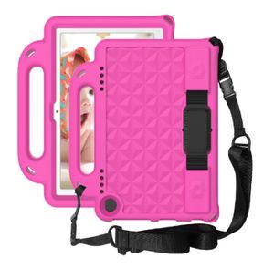 Funda Protector para Tablet Modelo Maleta con Correa para Ipad 10.9 Fucsia