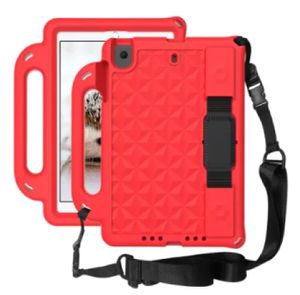 Funda Protector para Tablet Modelo Maleta con Correa para Ipad Mini 6 Rojo