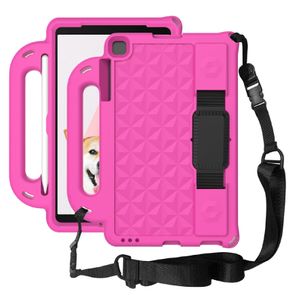 Funda Protector para Tablet Modelo Maleta con Correa para Samsung A7 Lite Fucsia