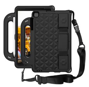 Funda Protector para Tablet Modelo Maleta con Correa para Samsung A7 Lite Negro