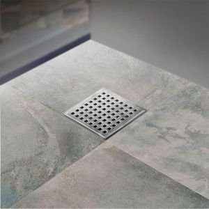 Sumidero 4" decorativo acero inoxidable Vainsa