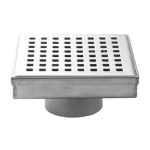 Sumidero 4" decorativo acero inoxidable Vainsa