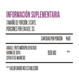 Aguaje, Soya & Magnesio Mujer Aguaje 100 cápsulas