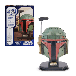 Rompecabezas Armable 4D Cartón Boba Fett 11cm Alto