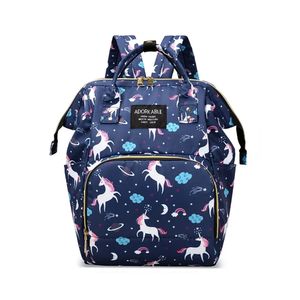 Mochila Pañalera Unicornio