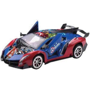 Carro de Velocidad Con Control Remoto Marvel Avengers