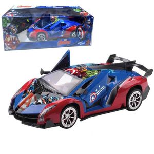 Carro de Velocidad Con Control Remoto Marvel Avengers