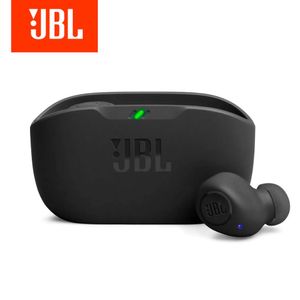 Audífono In ear JBL Wave Buds Bluetooth 5.2 con micrófono Negro