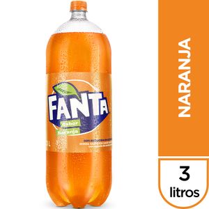 Gaseosa FANTA Naranja Botella 3L