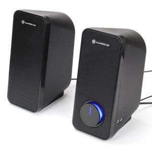 Altavoces para Computadora Gogroove Sonaverse Ub2 Negro