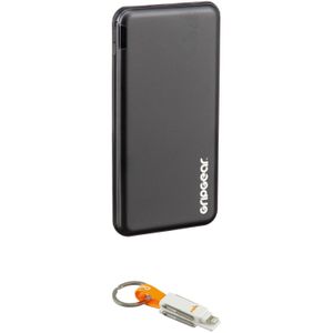 Powerbank Jupio Powervault Iii de 10 000Mah con Kit de Cable 6 en 1 Cablebuddy y 2 Puertos