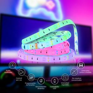 Cinta led smart wifi Rgbic de 5m
