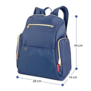 Pañalera Para Bebe Fisher Price Azul Dfp9003