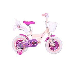 Bicicleta Para Niña Monark Mkp Minnie Happy Aro 12 Rosado