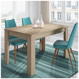 Mesa de Comedor Nicola Ventitas Home Castaño