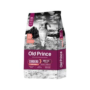 Comida De Gato Adulto Old Prince Cordero Y Arroz Indoor 1 kg