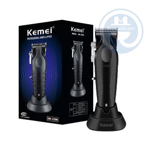 Cortadora Kemei Profesional KM2296 Recargable Negro