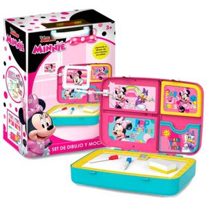 Set De Dibujo Y Mochila De Minnie Mouse