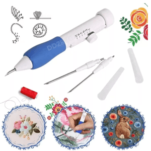 Aguja Magica Skc Más Set de Aros de Bordar Bastidor de Plástico