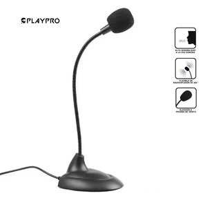Micrófono Profesional con Cable P800 Playpro – Calidad Estudio