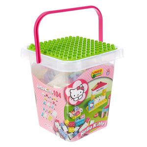 Bloques De Construcción Hello Kitty Balde X 104 Pzas