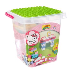 Bloques De Construcción Hello Kitty Balde X 104 Pzas