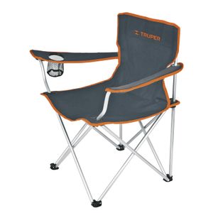 Silla de playa camping portátil plegable truper