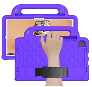 Funda Protector para Tablet Modelo Maleta con Correa para Samsung S6 Morado