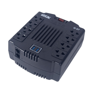Estabilizador Halion Gtx Mod G-07 Av4 8salidas 2usb 1200va