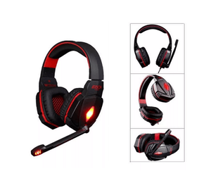 Audífono Diadema Gamer Kotion G4000 Rojo