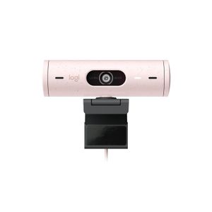 Camara Logitech Brio 500 Fhd 1080p Usb-C Rose