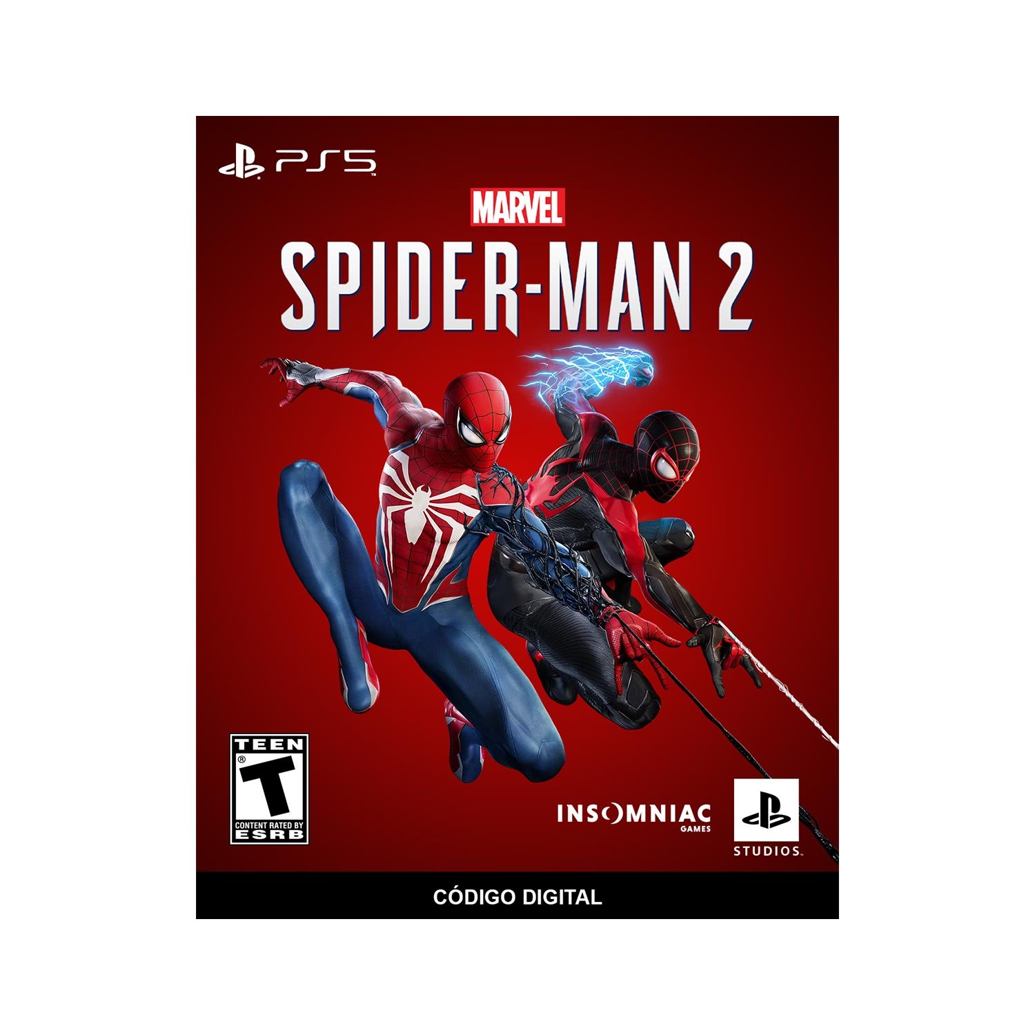 Consola PS5 Bundle Spiderman 2 + Mando PS5 Blanco - Real Plaza