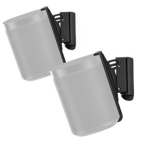 Soportes de Pared Flexson S1 Wmx2 para Sonos One Negro Par