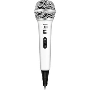 Micrófono de Mano Ik Multimedia Irig Voice Ios Android Blanco